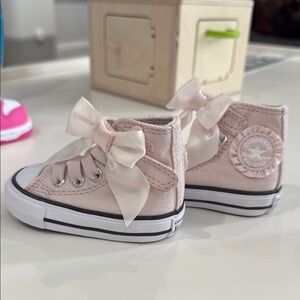 Converse Kids' Pink High-Top Sneakers